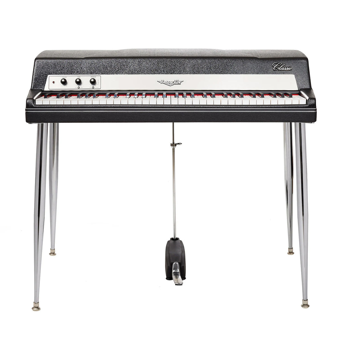 Vintage Vibe Classic 64-Key Piano - Black