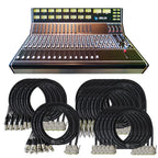API 1608 16-Channel Vintage King Project Cable Kit - 20'