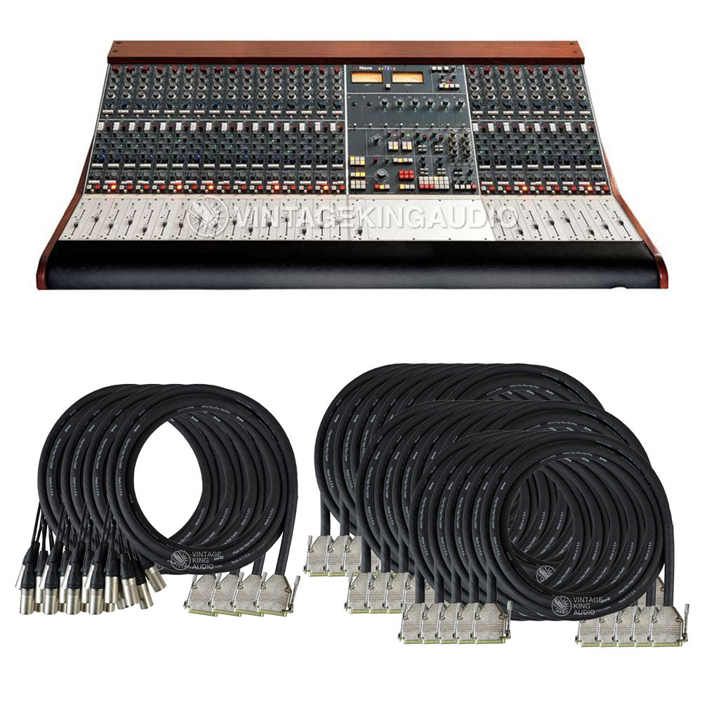 Neve BCM10/2 MK2 24-Ch Vintage King Project Cable Kit - 15'