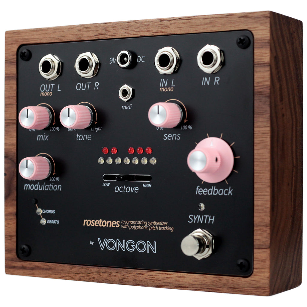 Vongon Rosetones Resonant String Synthesizer Pedal