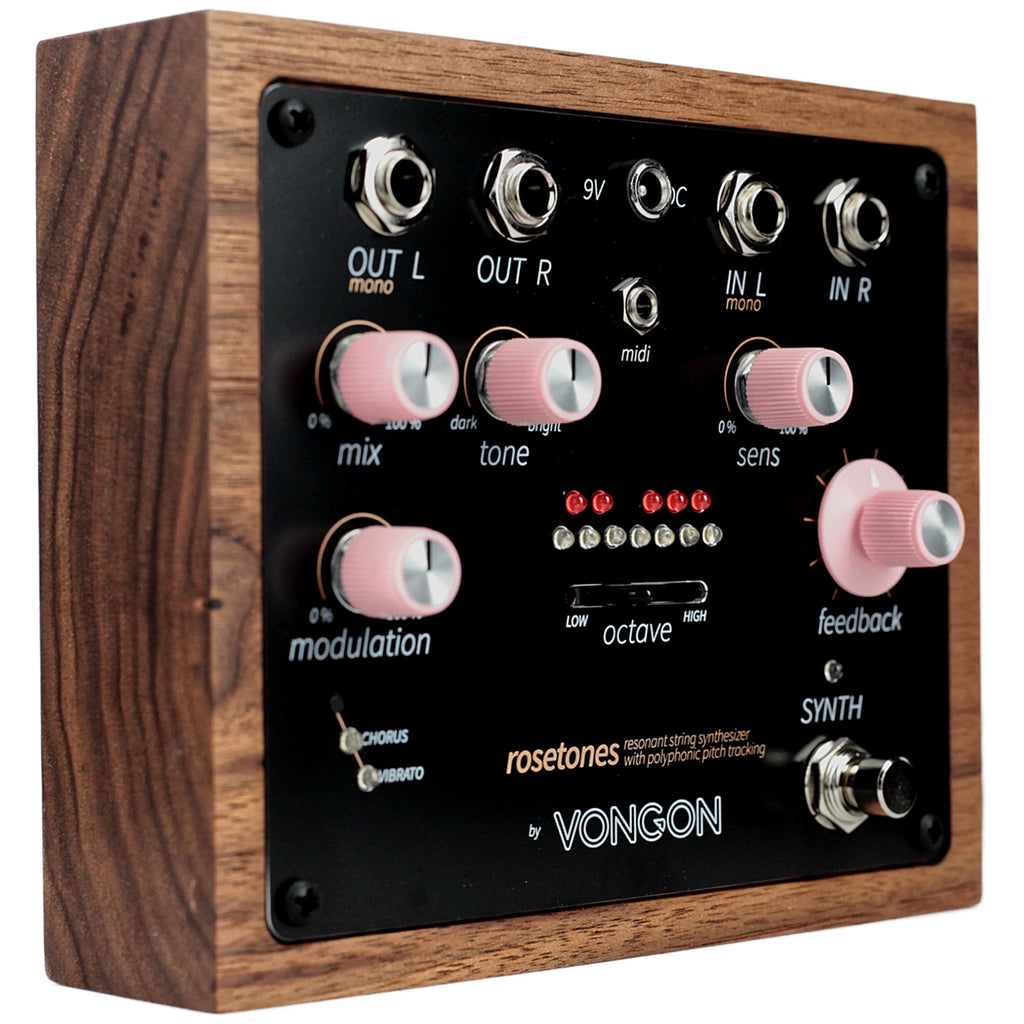 Vongon Rosetones Resonant String Synthesizer Pedal