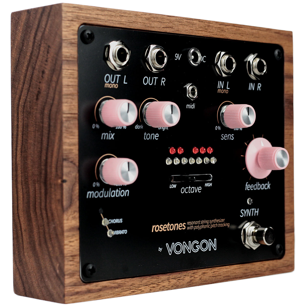 Vongon Rosetones Resonant String Synthesizer Pedal
