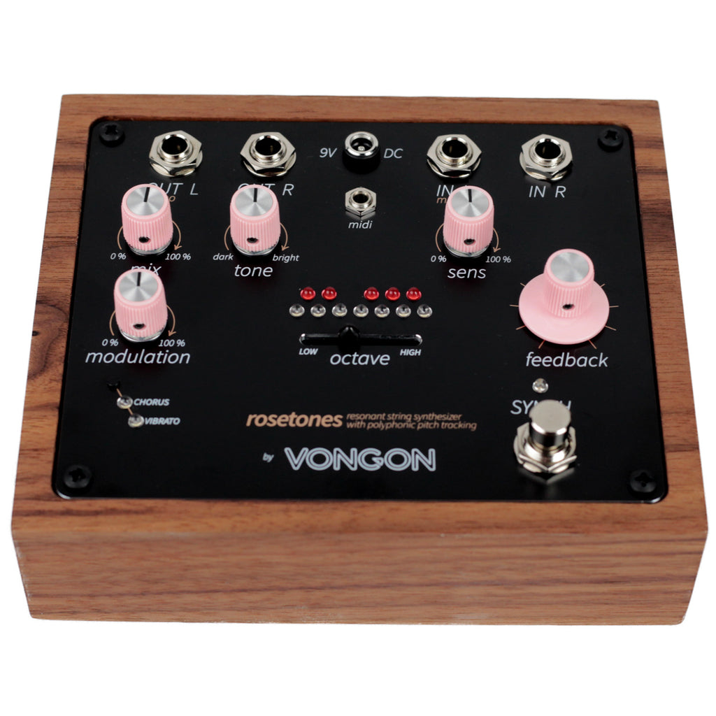 Vongon Rosetones Resonant String Synthesizer Pedal