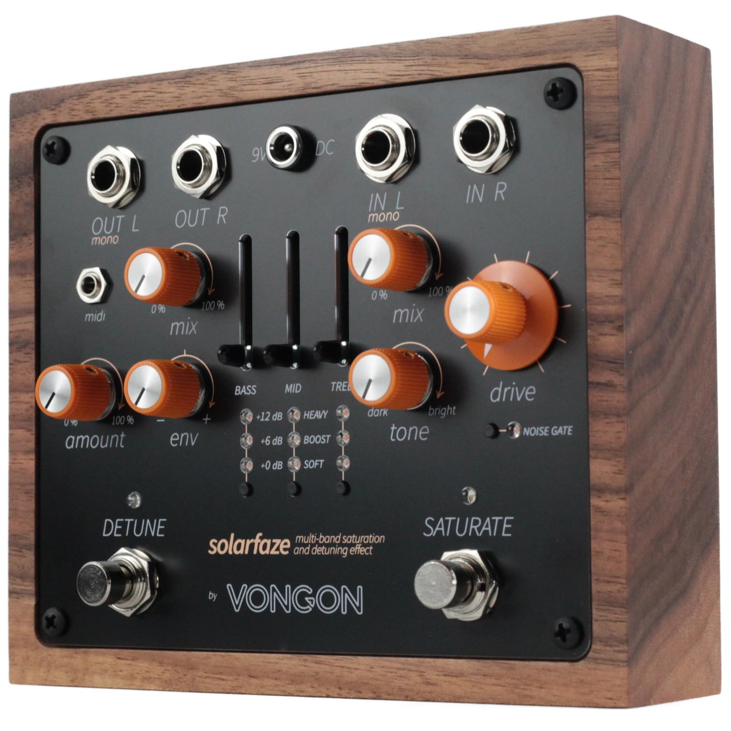 VONGON solarfaze ギターエフェクター 本体 Vongon Solarfaze Multi-Band Saturation and Detuning Pedal