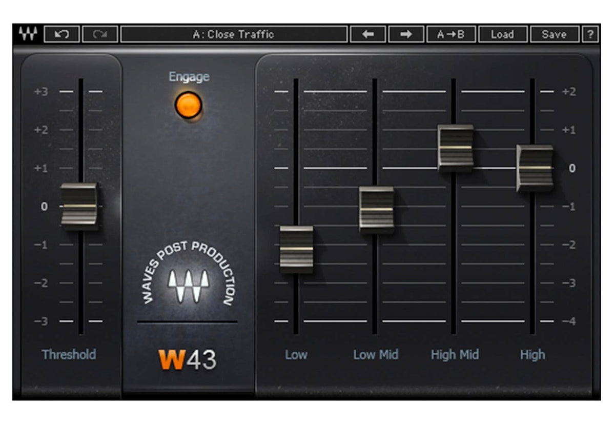 Waves W43 Noise Reduction - Electronic Delivery