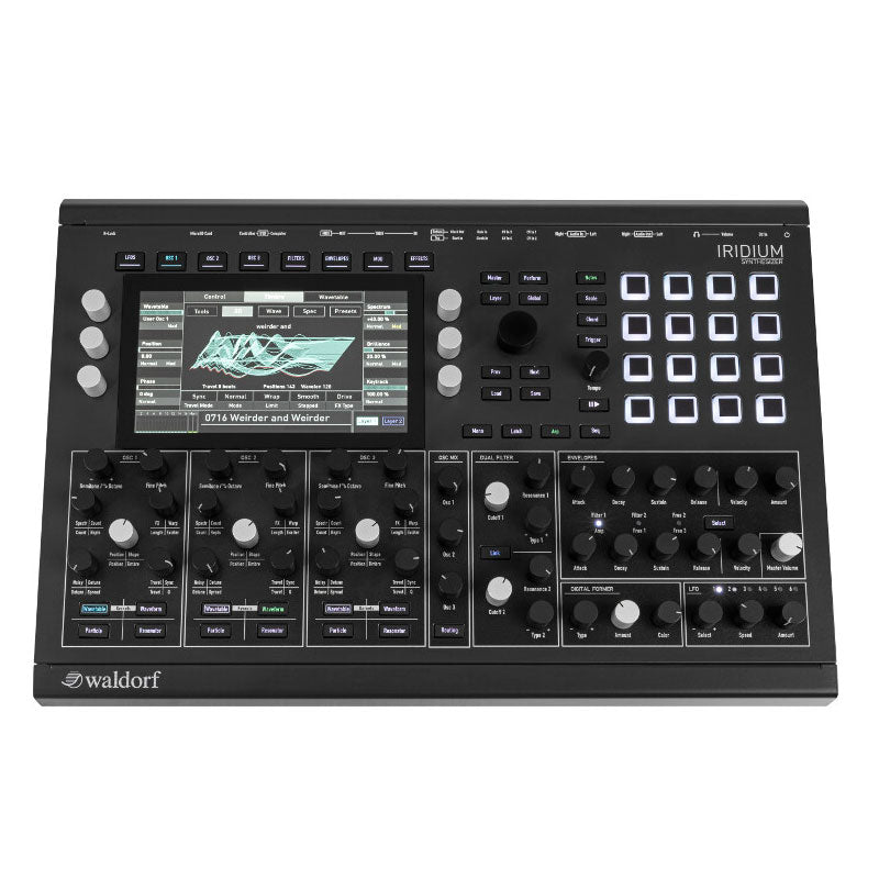 Waldorf Iridium Digital Polyphonic Desktop Synthesizer (Demo Deal)
