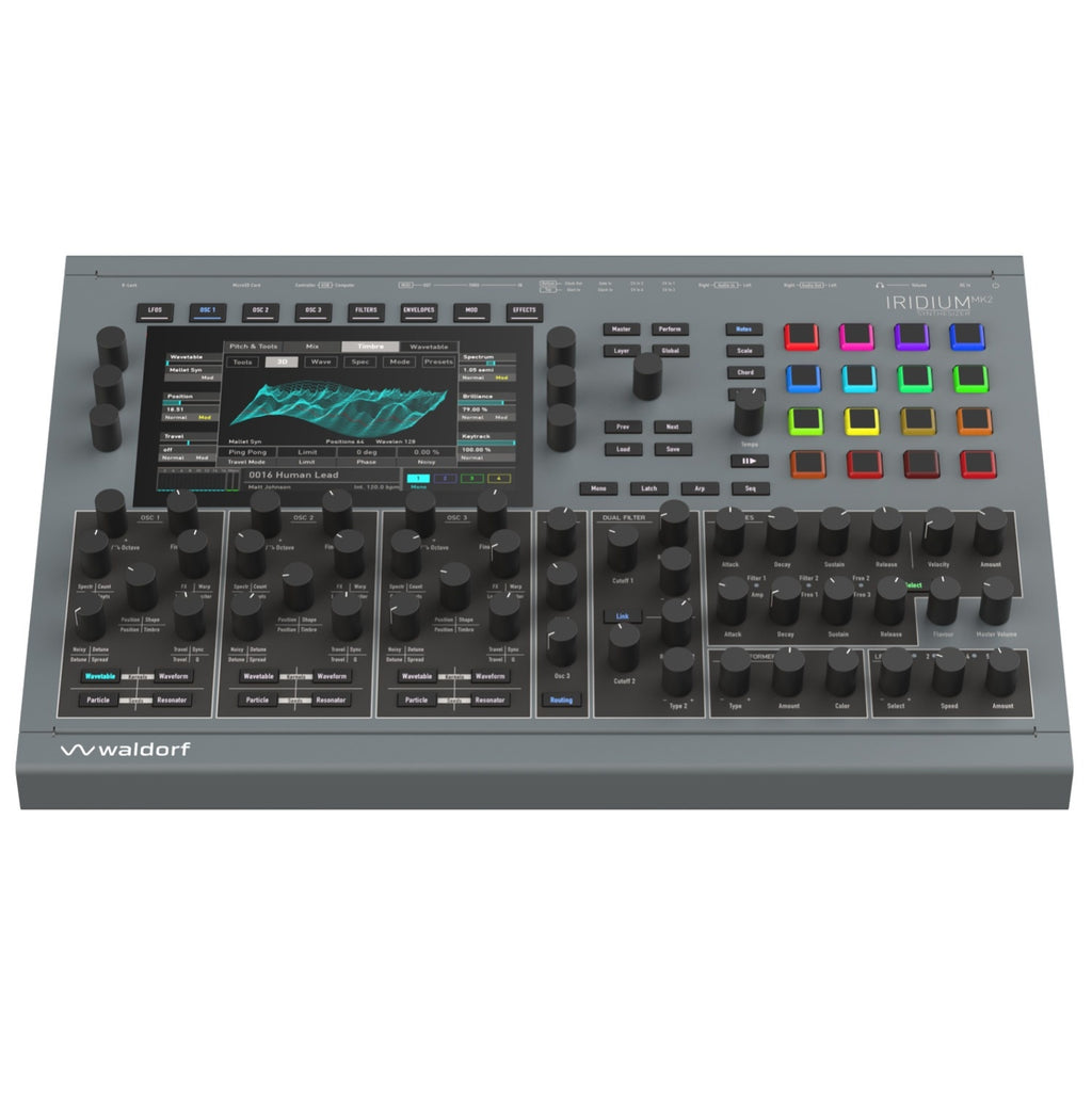 Waldorf Iridium MK2 Digital Polyphonic Desktop Synthesizer