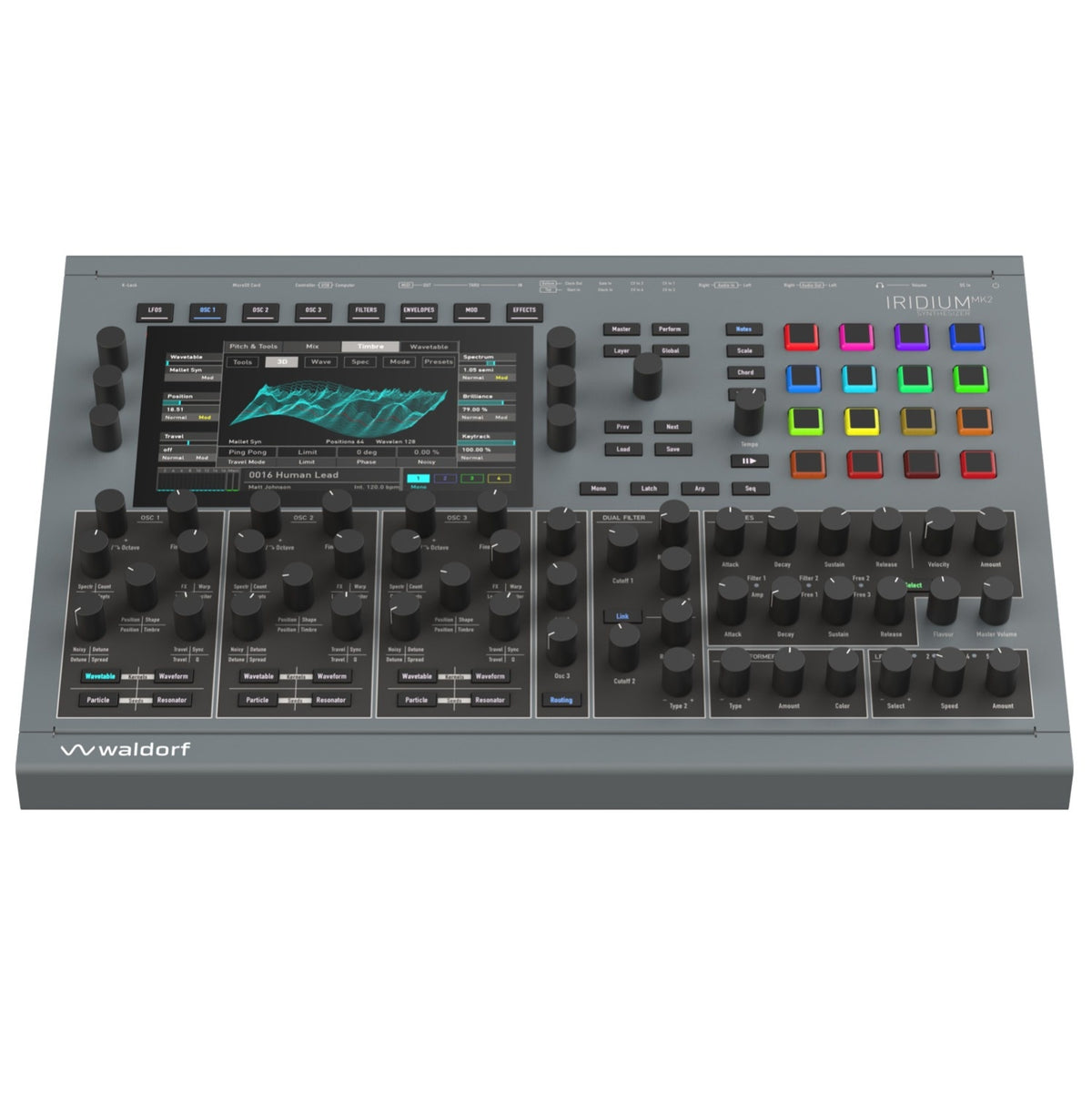 Waldorf Iridium MK2 Digital Polyphonic Desktop Synthesizer