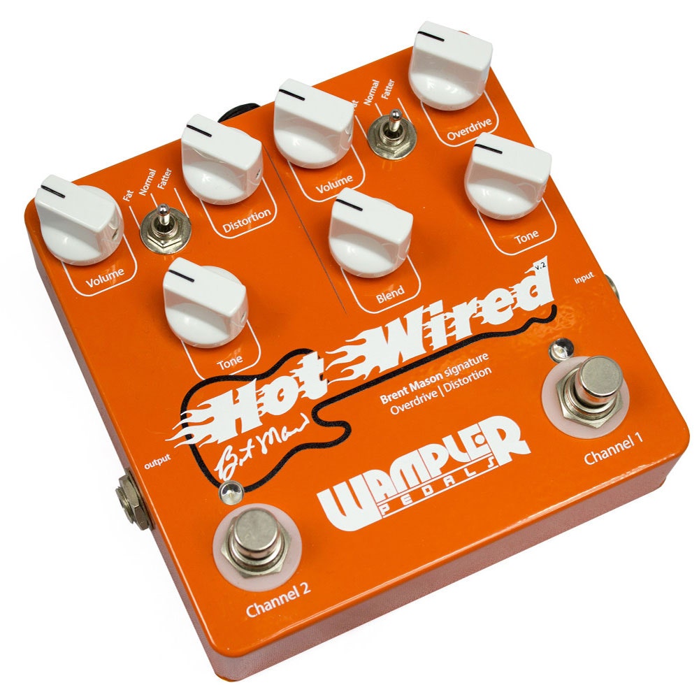 Wampler Pedals Brent Mason Hotwired V2 - Overdrive & Distort