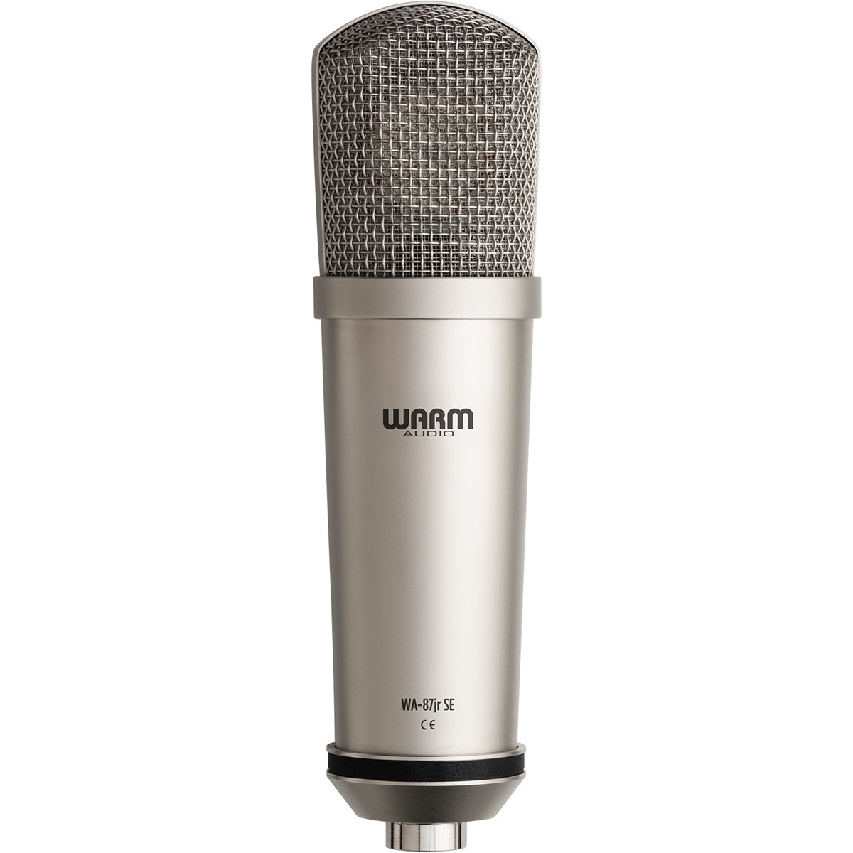 Warm Audio WA-87jr SE Studio Essentials Large Diaphragm Cardioid FET Condenser Microphone - Nickel