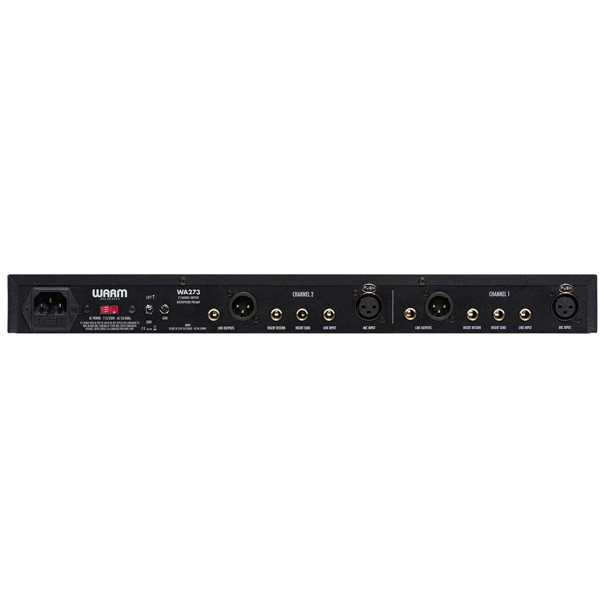 Warm Audio WA273 Dual Channel Microphone Preamp