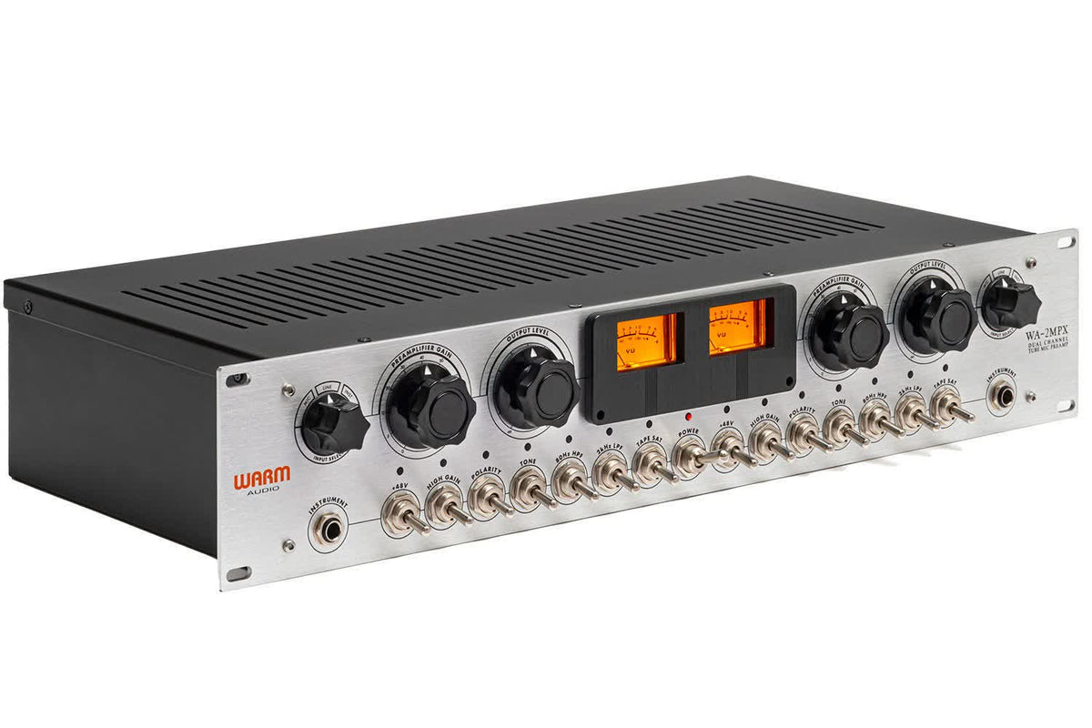 Warm Audio WA-2MPX Dual-Channel Tube Microphone Preamp