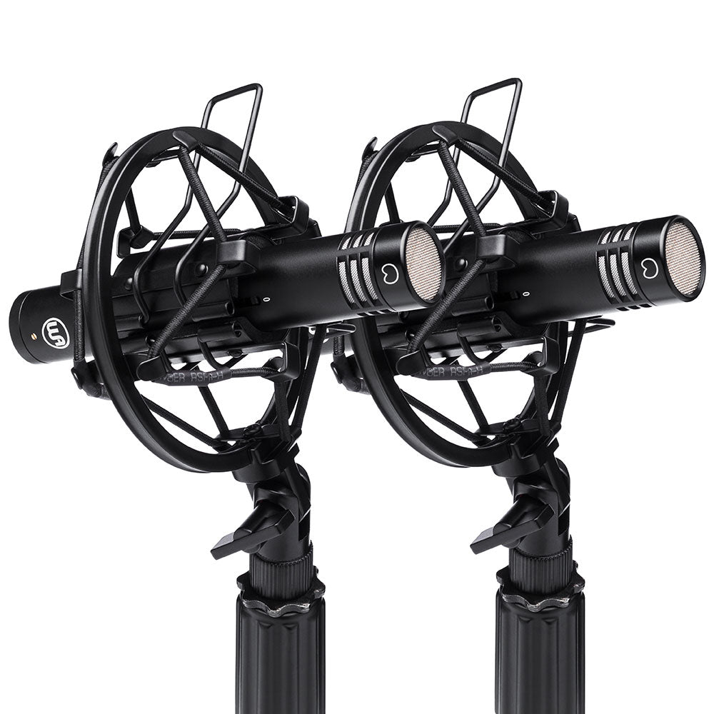 Warm Audio WA-84 Condenser Microphone Stereo Pair - Black (Demo Deal)