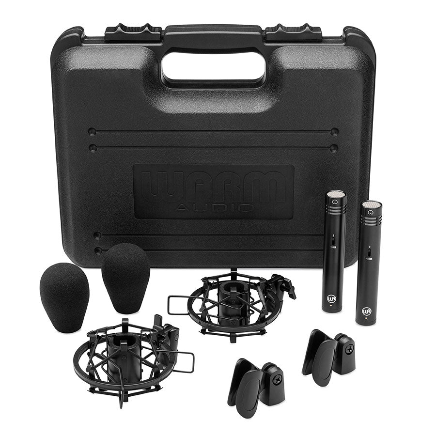 Warm Audio WA-84 Condenser Microphone Stereo Pair - Black (Demo Deal)