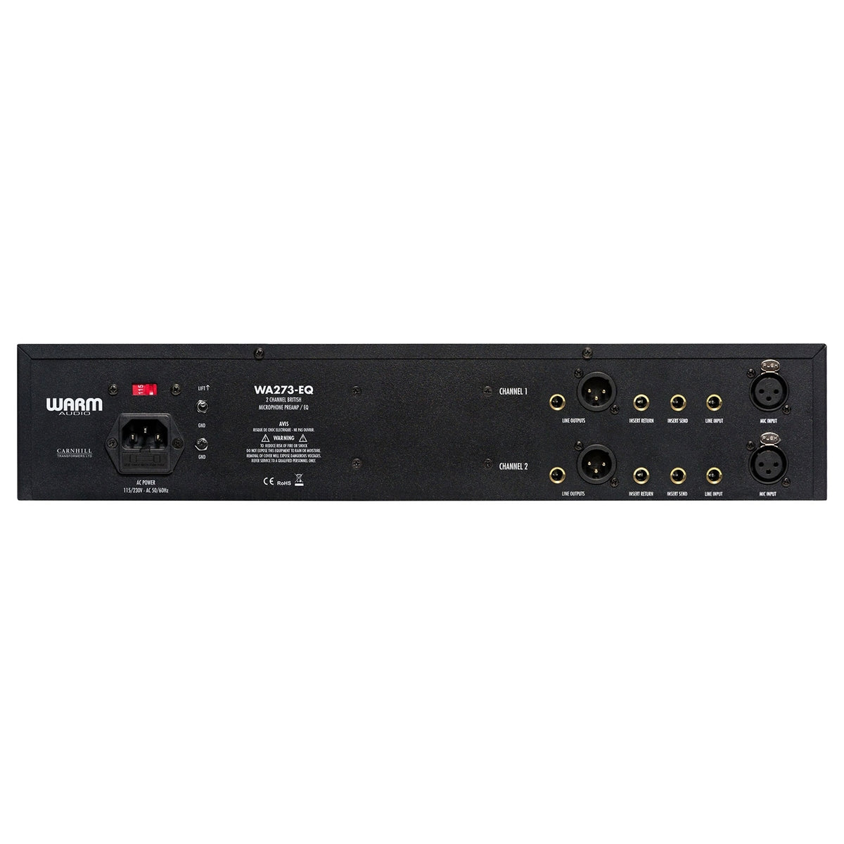 Warm Audio WA273-EQ Dual Channel Microphone Preamp/EQ