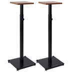 Wavebone Grand Gemini Monitor Stand - Walnut, Pair