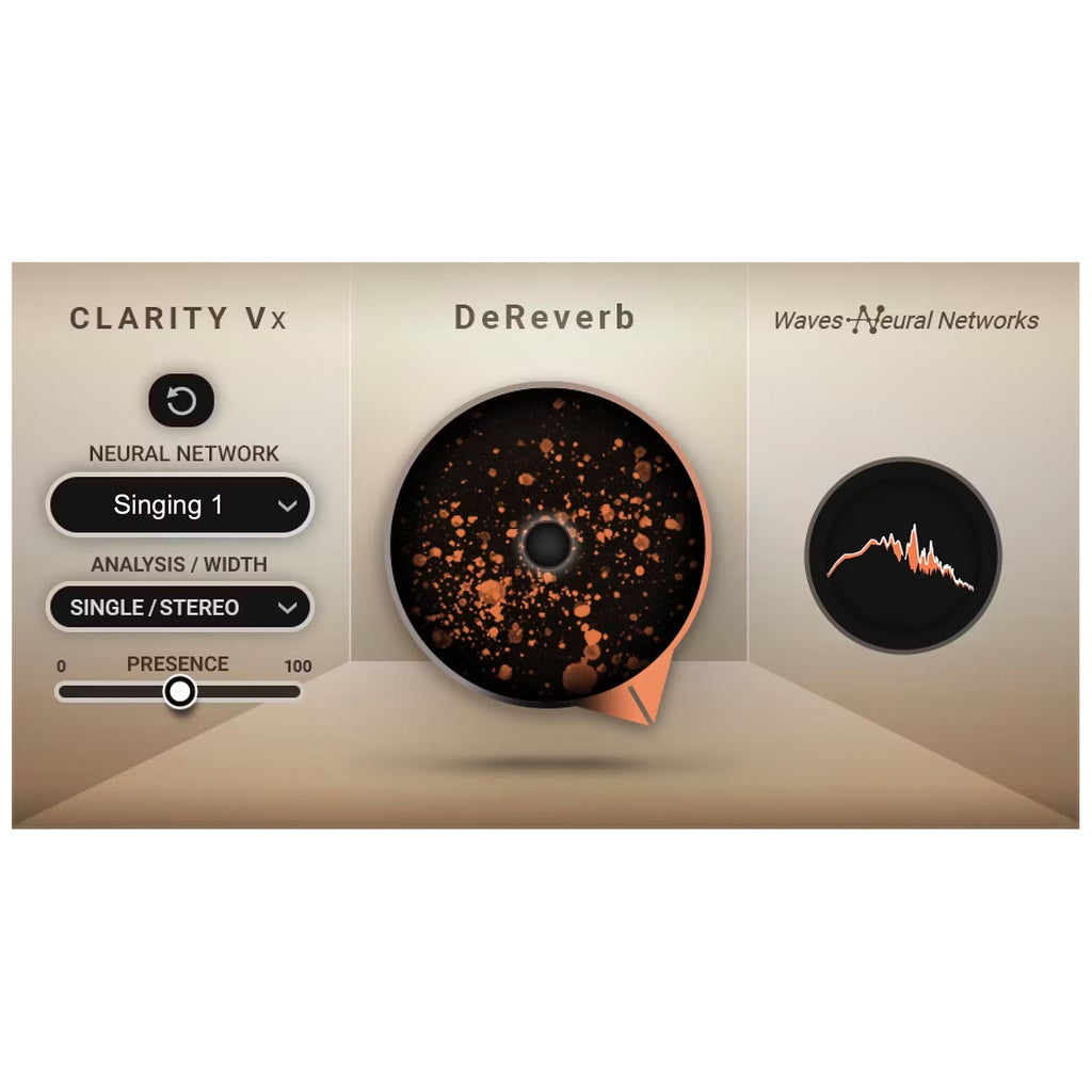 Waves Clarity Vx DeReverb AI Room & Reverb Removal - Electronic Delivery
