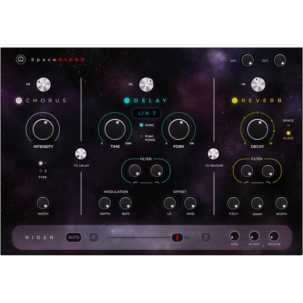 Waves Space Rider Spatial Effects Suite - Electronic Delivery