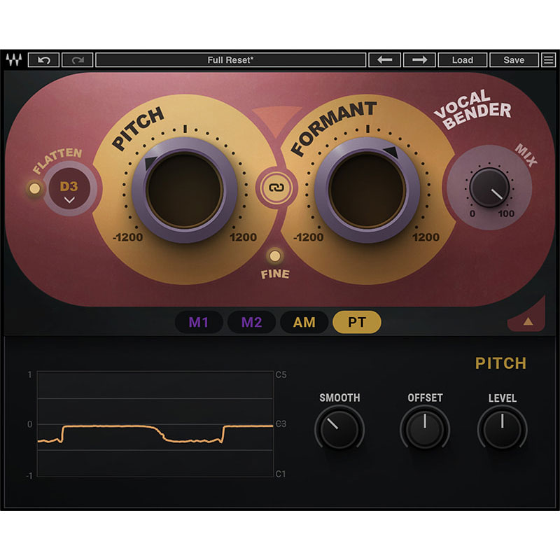 Waves Vocal Bender Vocal Manipulation Plug-in - Electronic Delivery