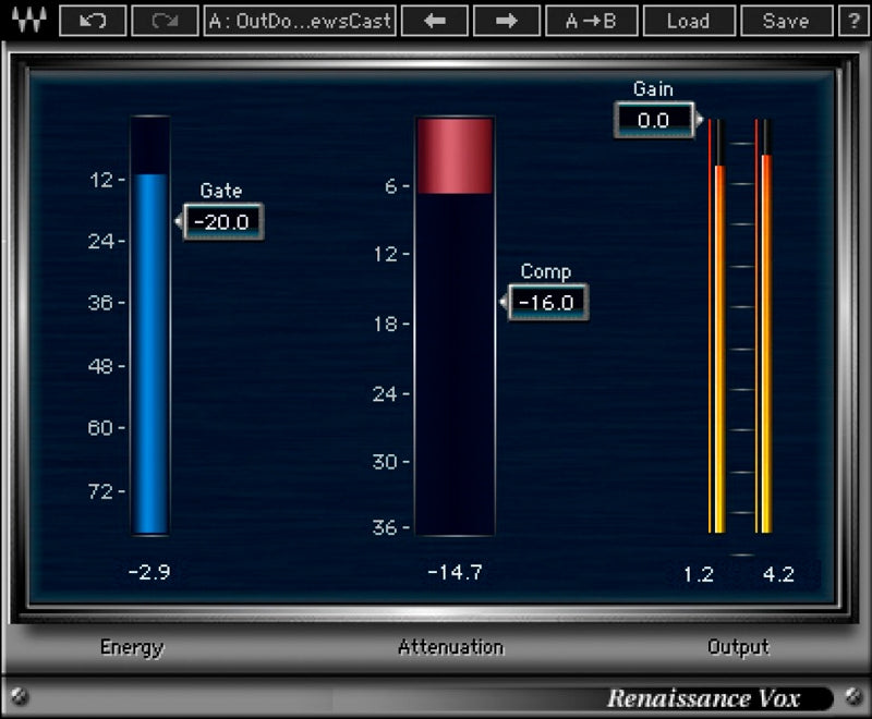 Waves Renaissance Vox  - Electronic Delivery