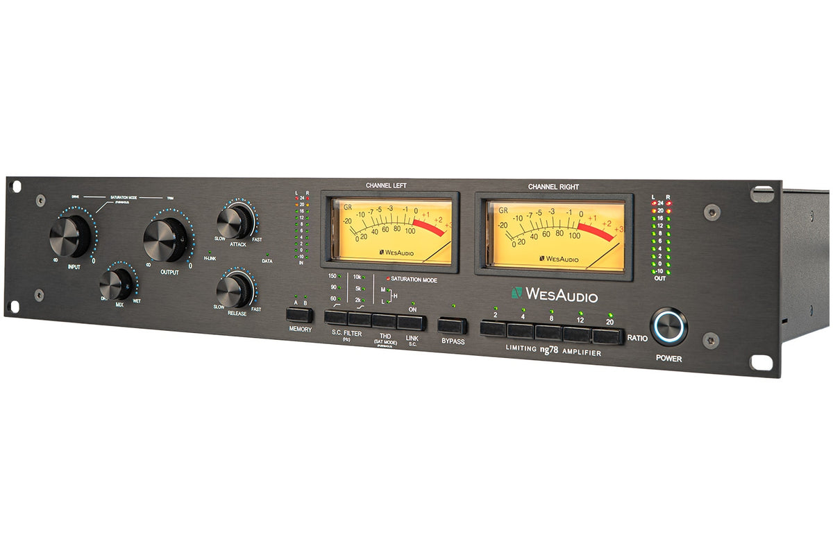 WesAudio ng78 Stereo FET Compressor with Digital Recall