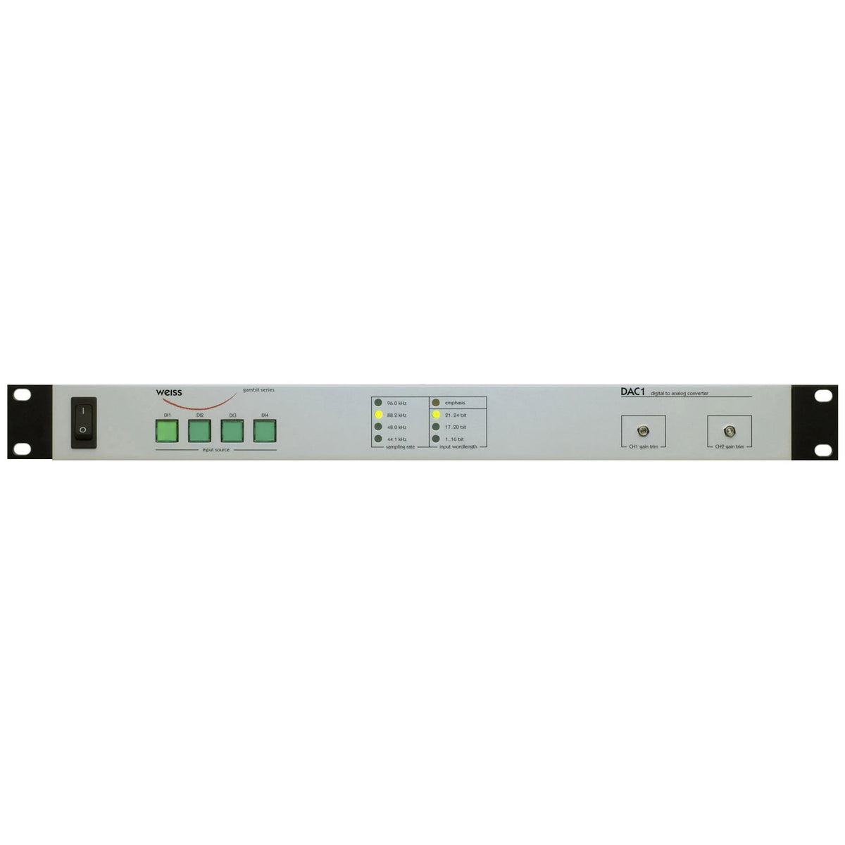 Weiss Engineering DAC1 MK3 Digital to Analog Converter