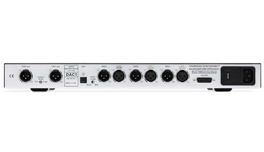 Weiss Engineering DAC1 MK3 Digital to Analog Converter
