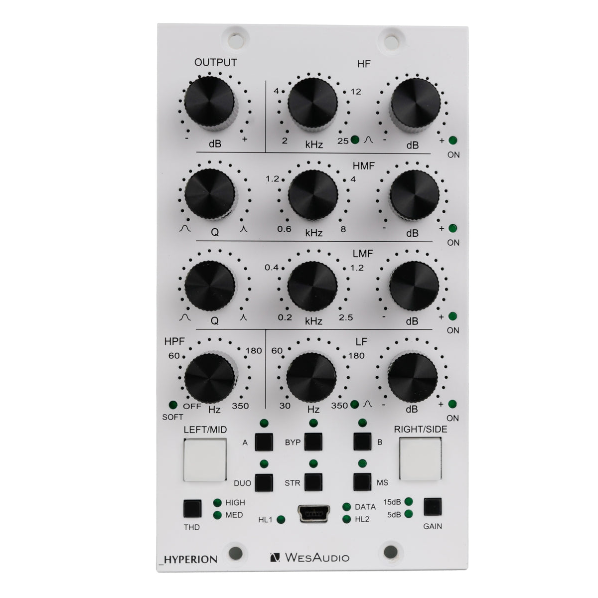 WesAudio _Hyperion 500 Series Parametric EQ #241115 (Used)