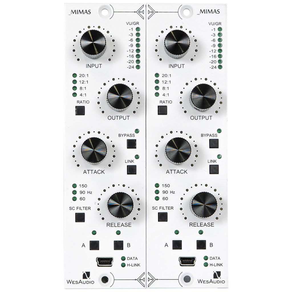 WesAudio _MIMAS Gemini 500 Series FET Compressor - Stereo Pair