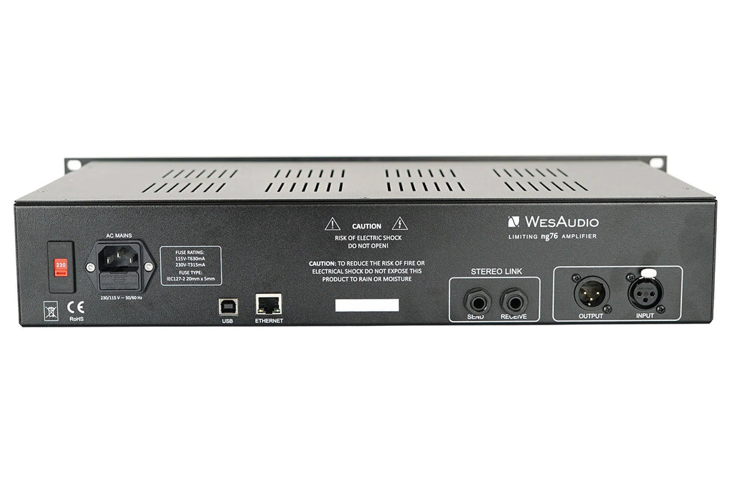 WesAudio ng76 FET Compressor with Digital Recall (B-Stock)