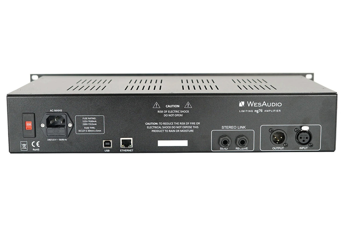 WesAudio ng76 FET Compressor with Digital Recall (B-Stock)