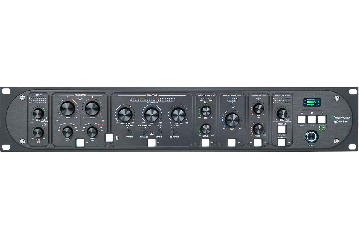 WesAudio ngOmniBox Analog Mix and Master Processor