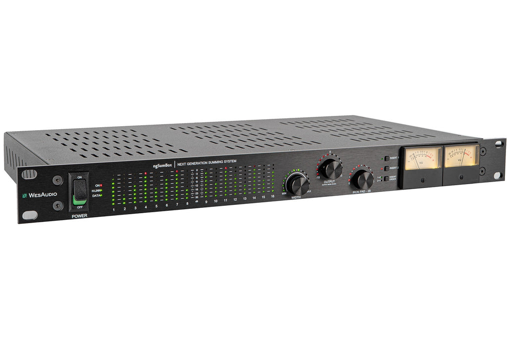 WesAudio ngSumBox Analog Summing System with Digital Recall