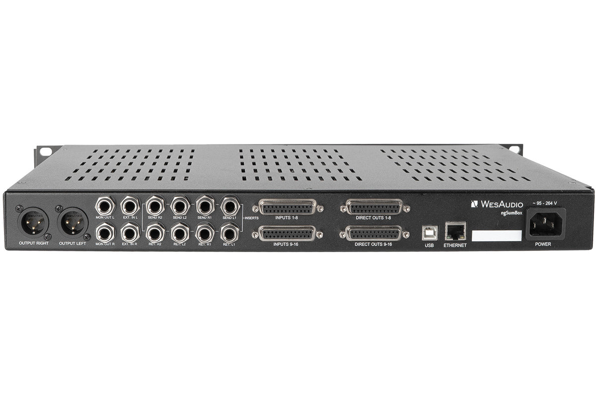 WesAudio ngSumBox Analog Summing System with Digital Recall