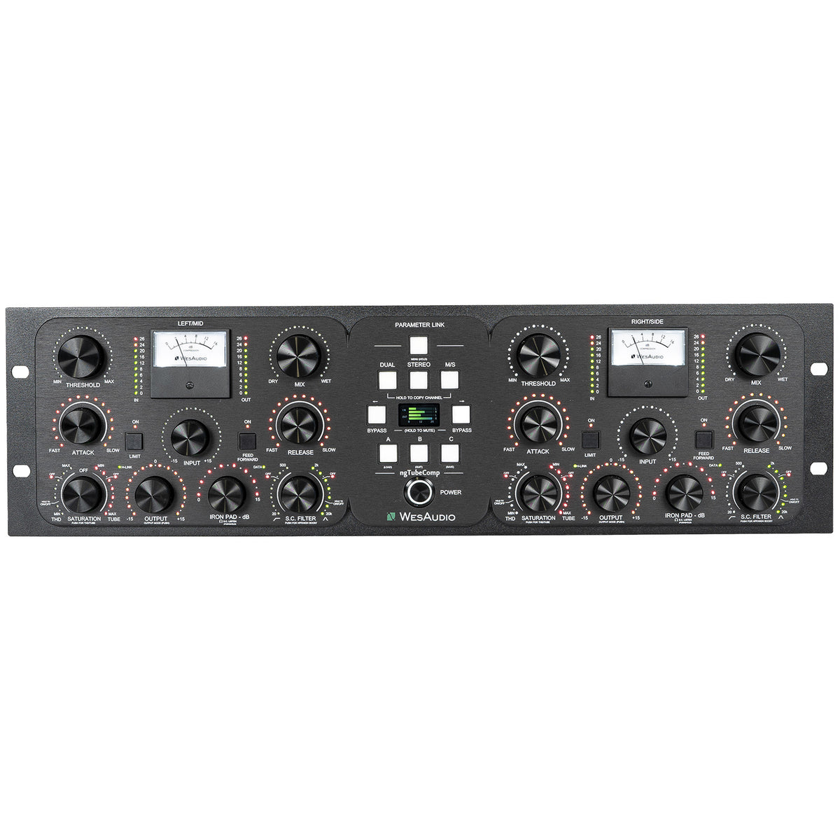 WesAudio ngTubeComp Tube Compressor with Digital Recall and Automation (Demo Deal)