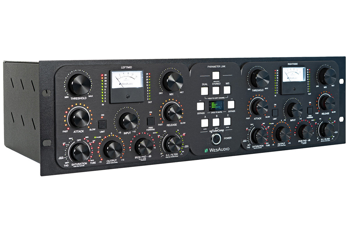 WesAudio ngTubeComp Tube Compressor with Digital Recall and Automation (Demo Deal)