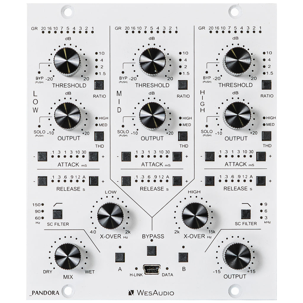 WesAudio _Pandora 500 Series Multiband Compressor with Digital Recall