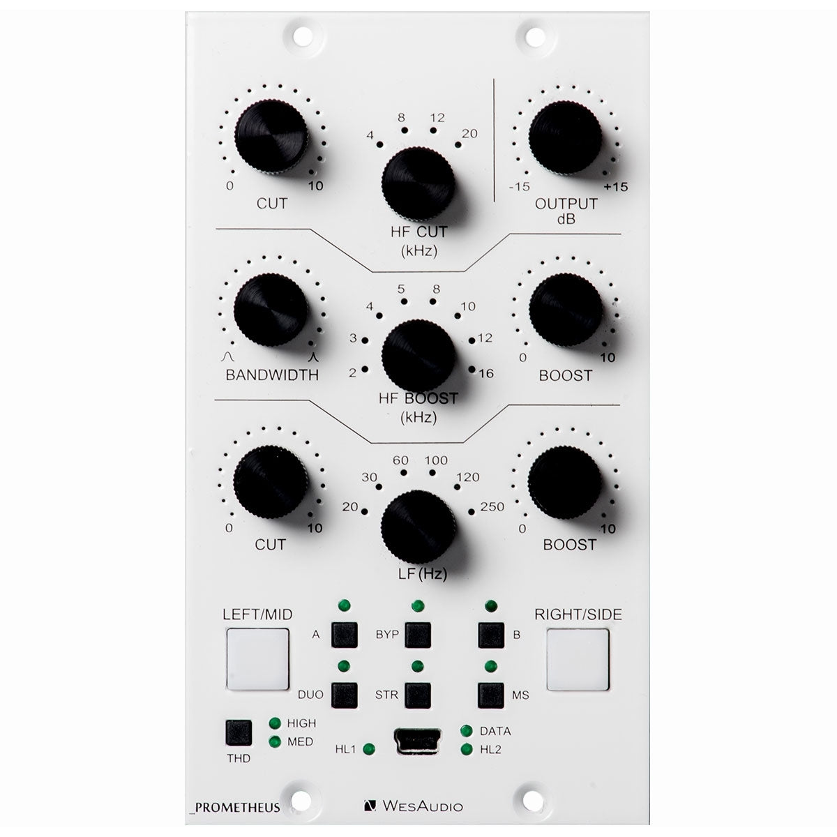 WesAudio _PROMETHEUS 500 Series Passive EQ