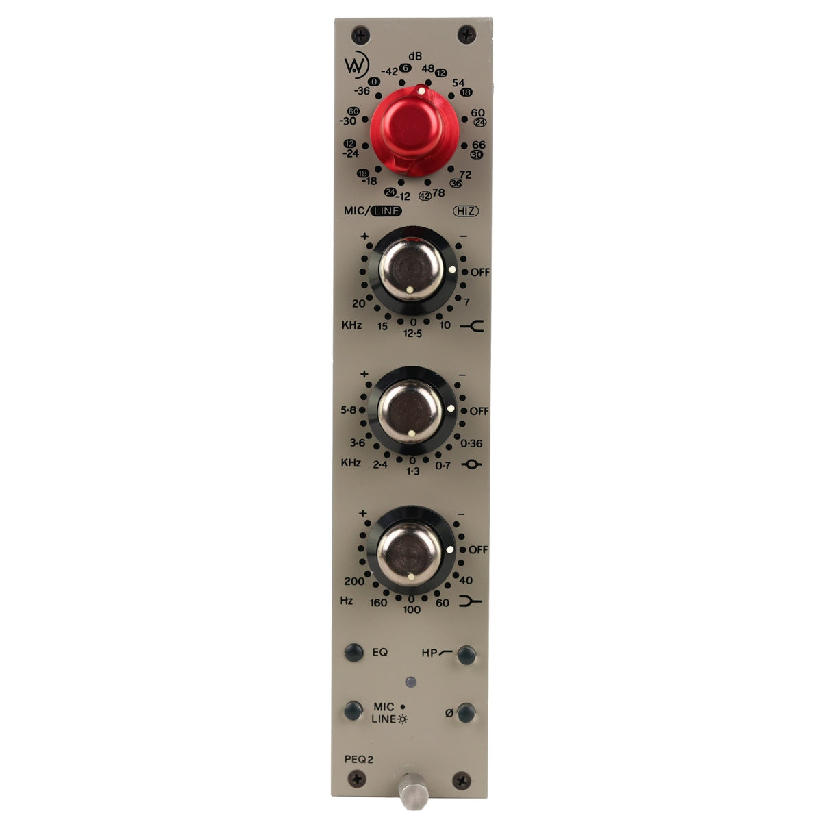 Wunder Audio PEQ2 Microphone Preamp/EQ Module #1484 (Used)