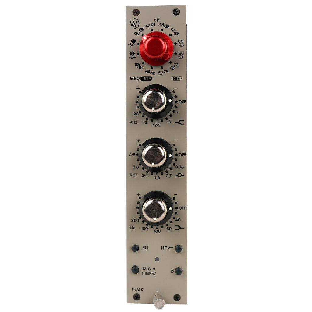 Wunder Audio PEQ2 Microphone Preamp/EQ Module #1545 (Used)