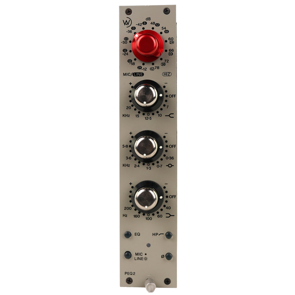 Wunder Audio PEQ2 Microphone Preamp/EQ Module #1545 (Used)