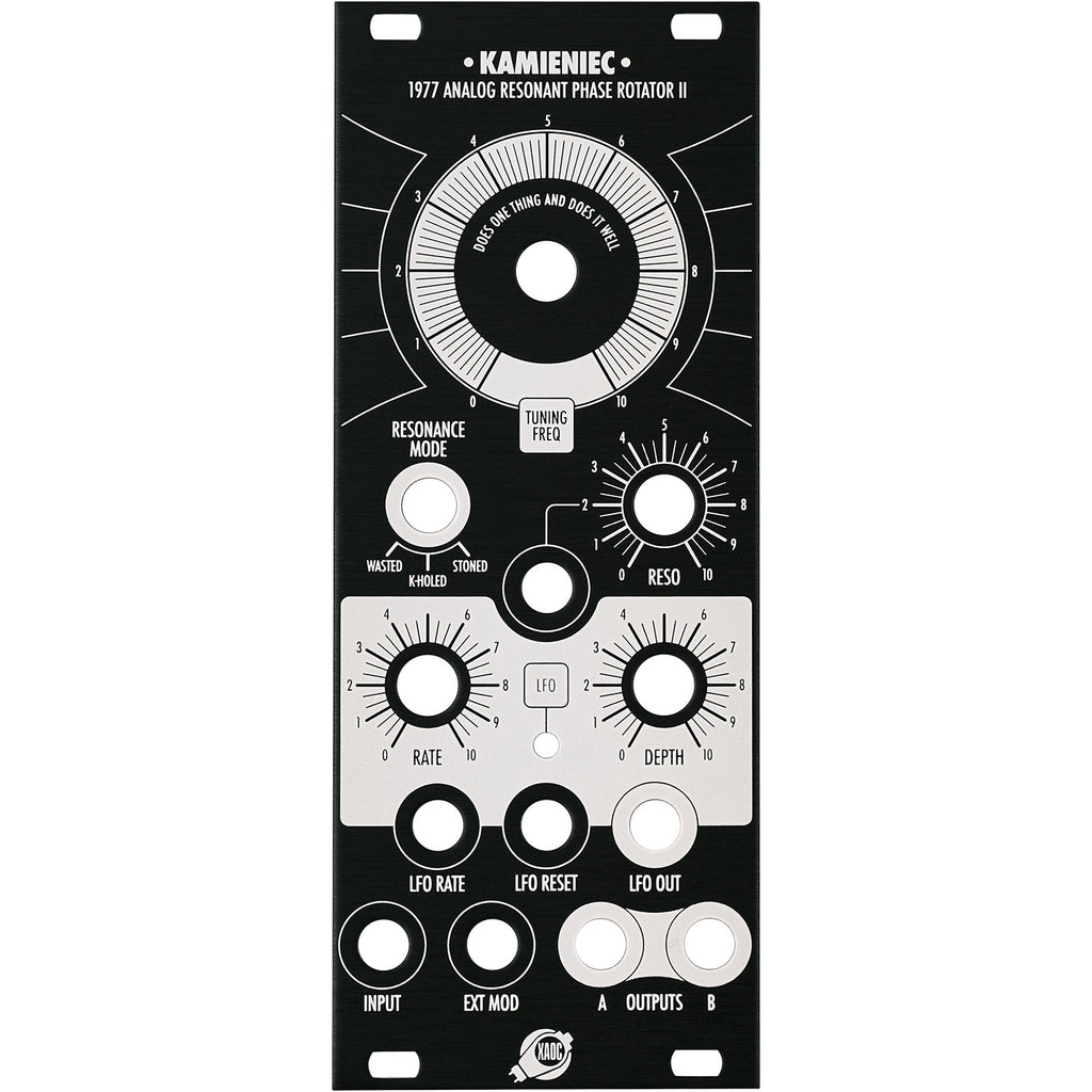 Xaoc Devices Kamieniec II Black Faceplate