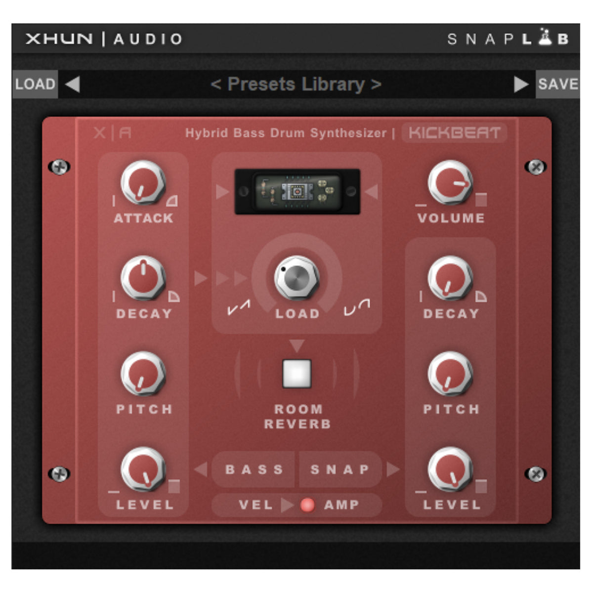 Xhun Audio KickBeat Electronic Bass Drum Generator/Synthesizer - Electronic Delivery