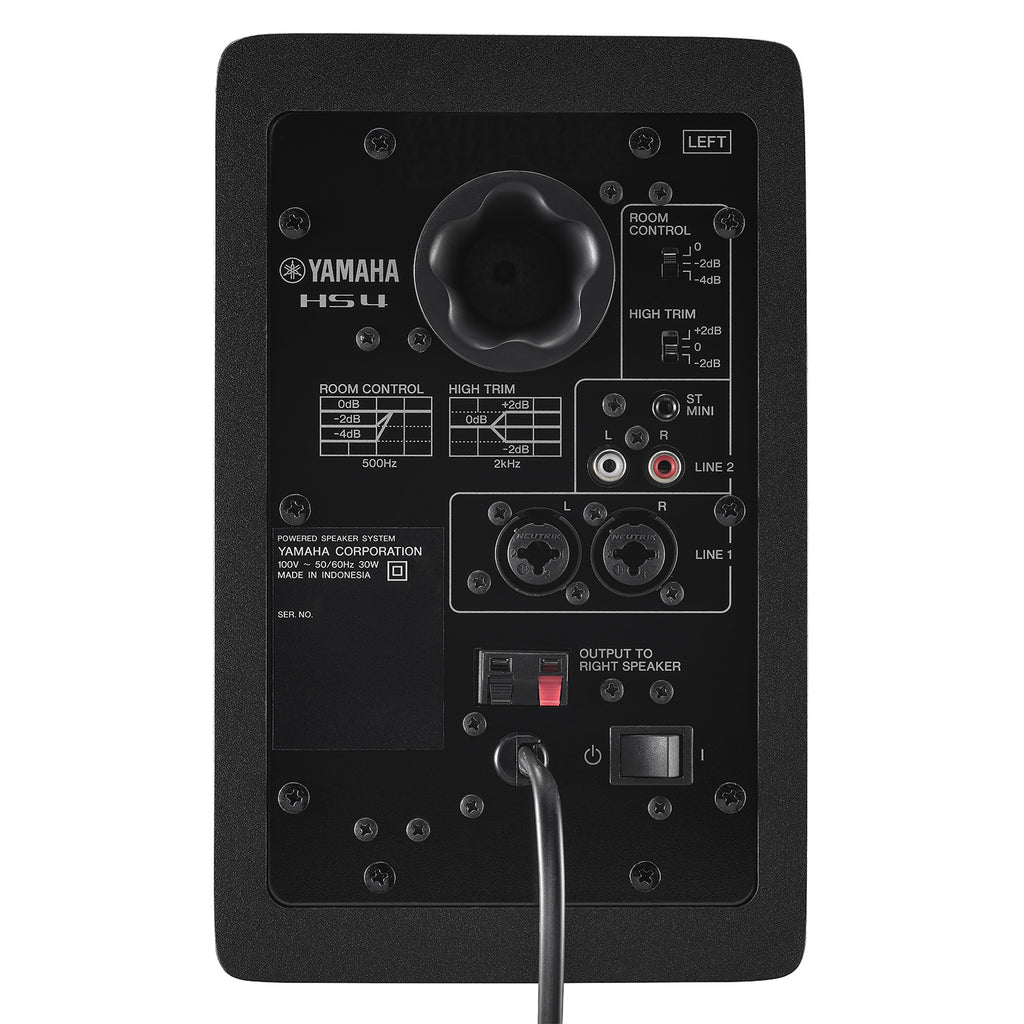 Yamaha HS4 4.5" Powered Studio Monitor - Pair Black