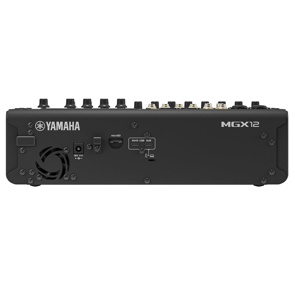 Yamaha MGX12 18-Channel Digital Mixing Console - Black