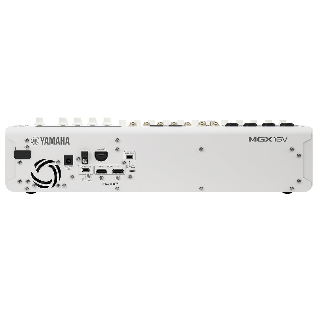 Yamaha MGX16V 22-Channel Digital Mixing Console - White