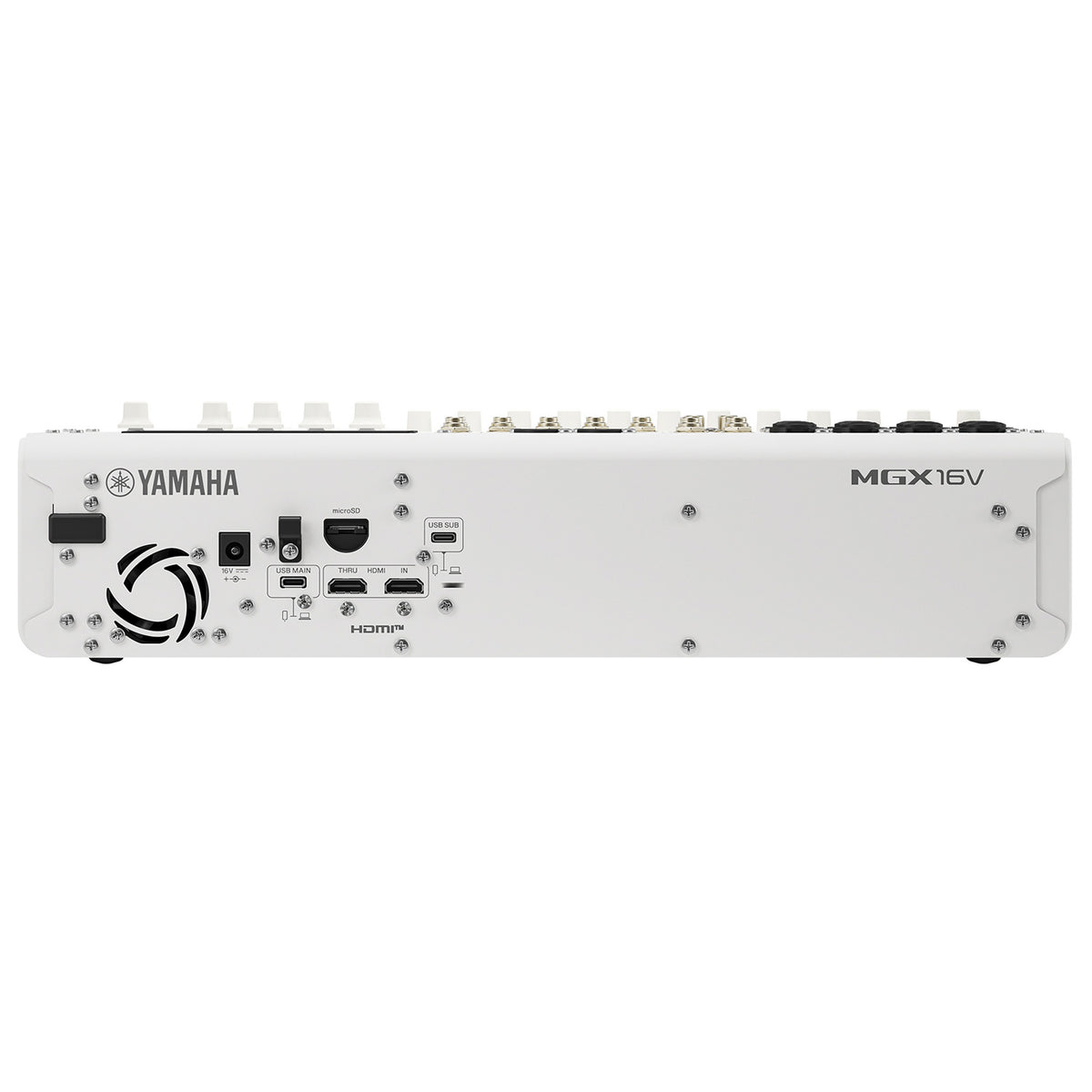 Yamaha MGX16V 22-Channel Digital Mixing Console - White