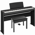 Yamaha P-225BLB 88-Key Digital Piano with Stand and Bench - Black