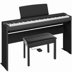 Yamaha P-225BLB 88-Key Digital Piano with Stand and Bench - Black