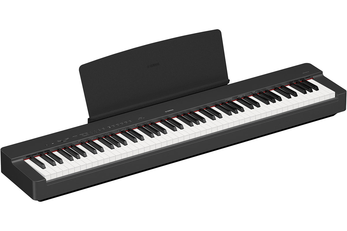 Yamaha P-225BLB 88-Key Digital Piano with Stand and Bench - Black
